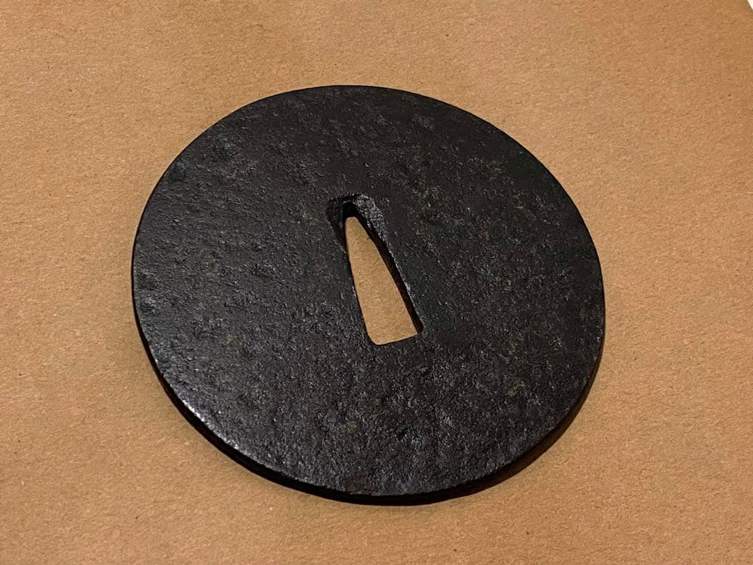 刀装具　鉄鍔　鐔　③ 武具　刀