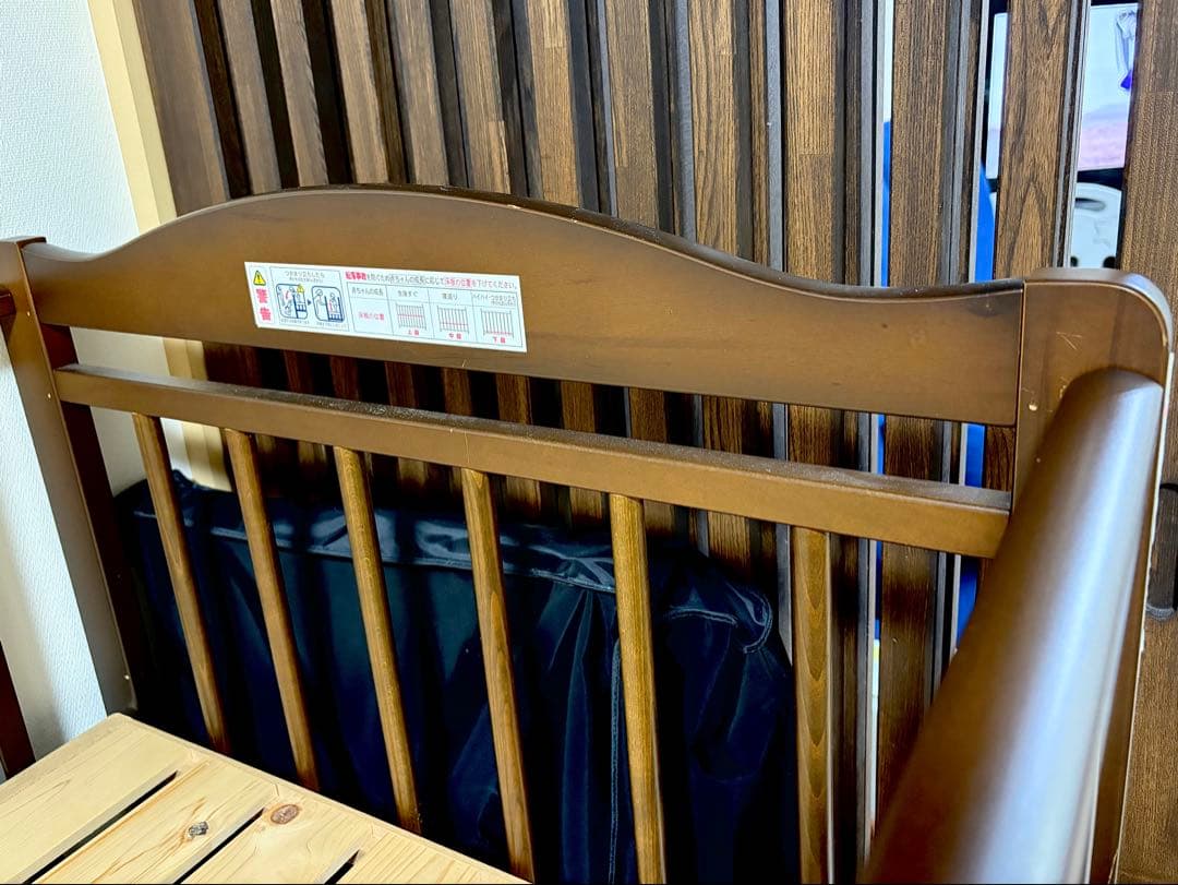 【katsu】サワベビーEASE　5段階調節　日本製ハイベッド