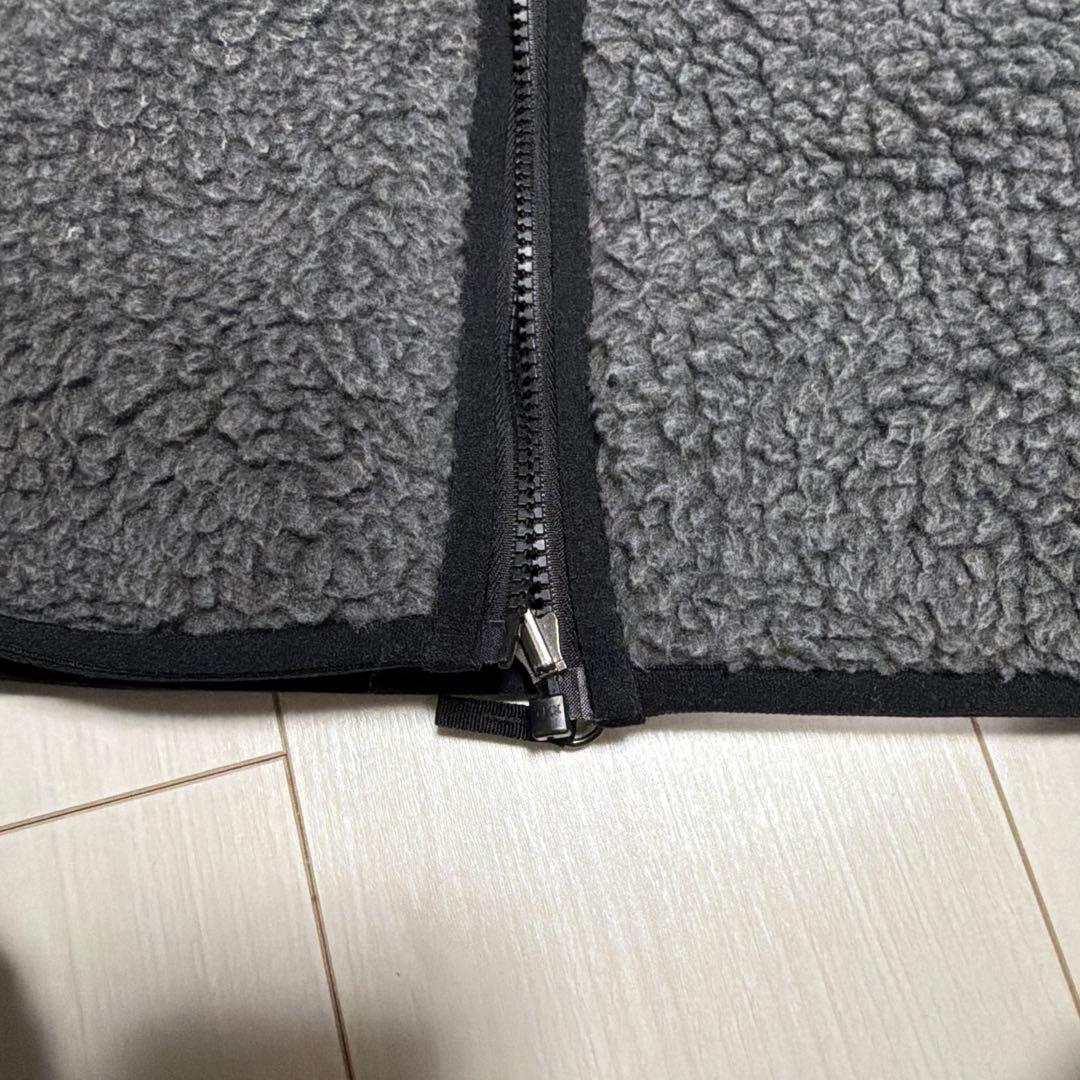 THE NORTH FACE フリース　リバーシブル　ベスト グレー