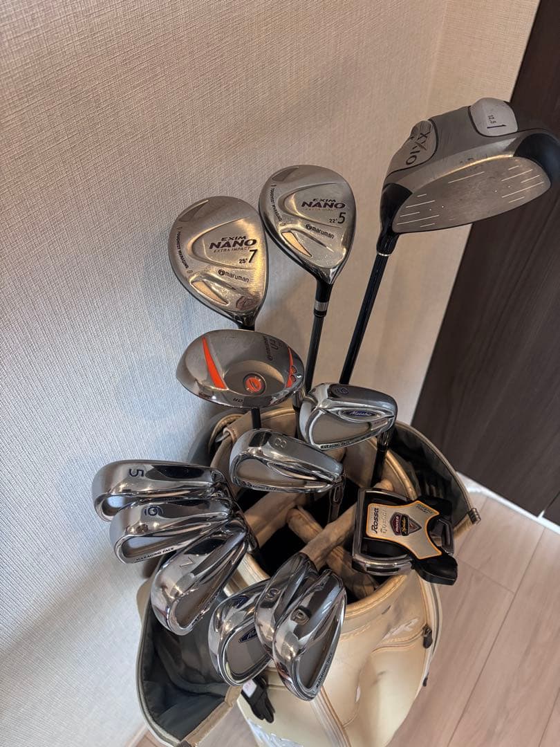 レディースゴルフクラブセット　ゼクシオ Maruman テーラーメイド