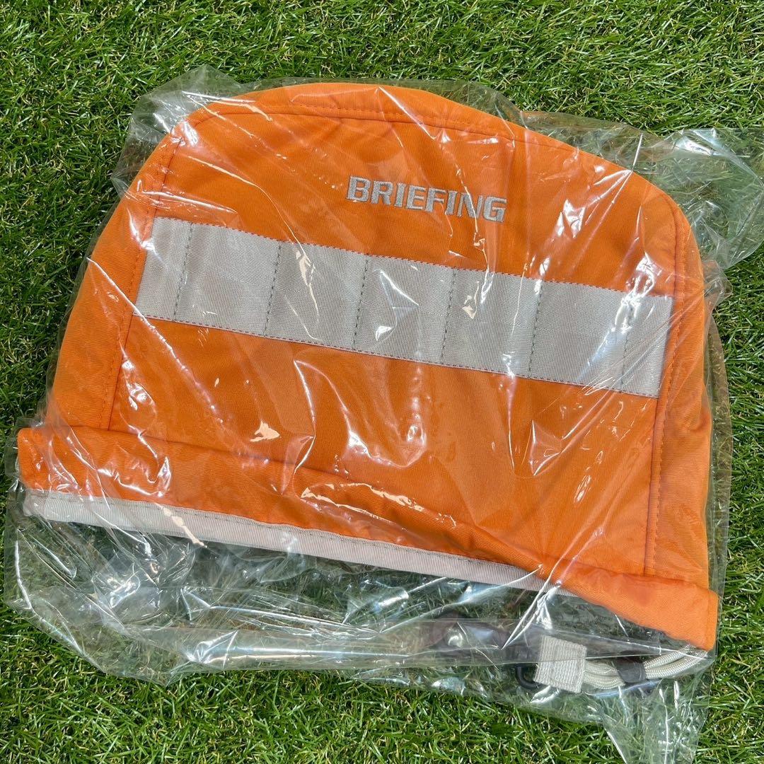 【新品】BRIEFING GOLF CR-6 オレンジ キャディバッグ 8.5型