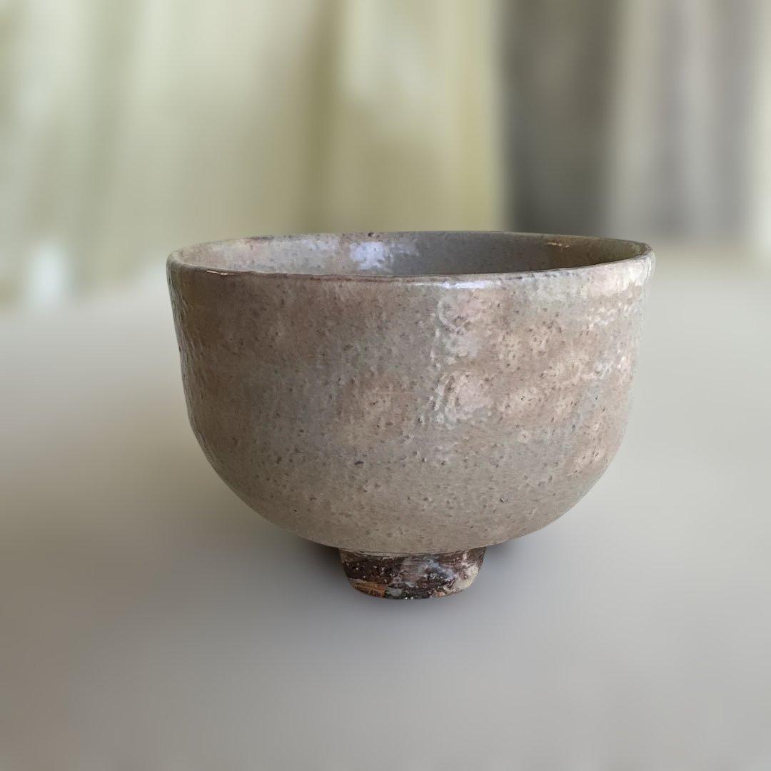 ★ 萩焼　茶盌　15代坂倉新兵衛　★ 銘：羽衣　★ 表千家14代而妙斎箱書