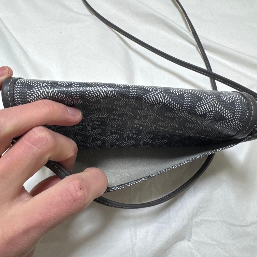 GOYARD ゴヤール プリュメ ショルダーバッグ ポーチウォレット