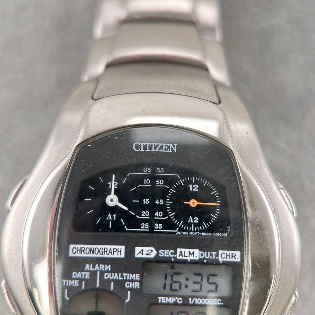 S58 【希少】 シチズン アナデジテンプ オルタナモデル 腕時計