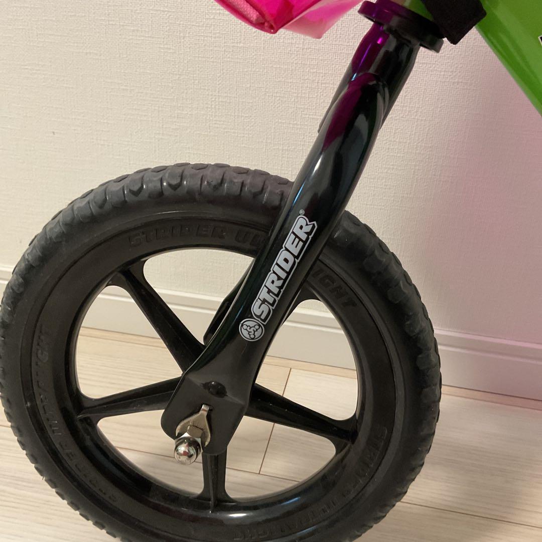 STRIDER バランスバイク ランニングバイク　グリーン　緑 12インチ