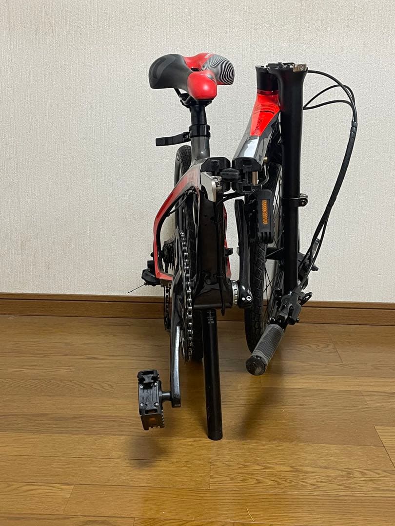 折りたたみカーボン製自転車 SAVA Z1 油圧ディスクブレーキ 写真変更有り