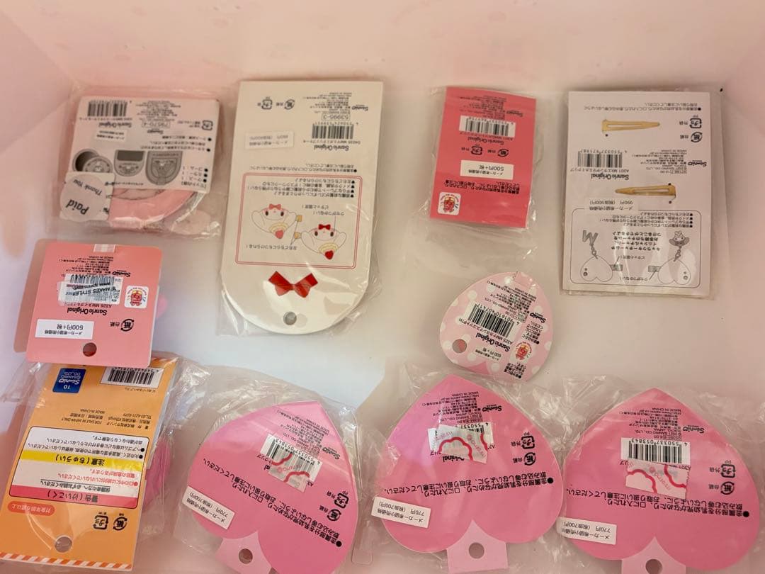 サンリオ　ヘアクリップ　マイメロ マイメロディ　シナモロール　クロミ ピアノ