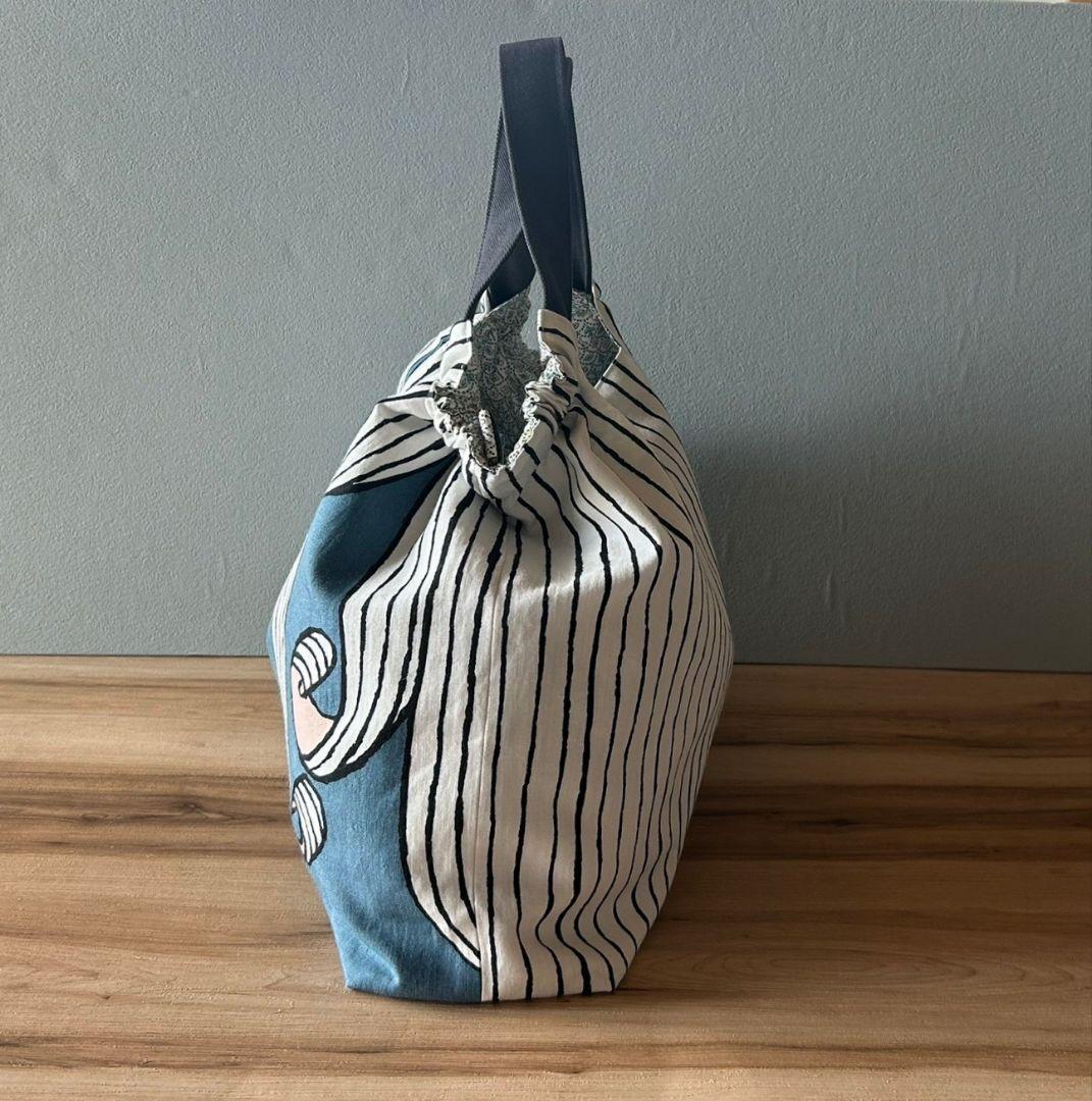 【Miu様オーダー】ミナペルホネンハンドメイドシャーリングバッグ