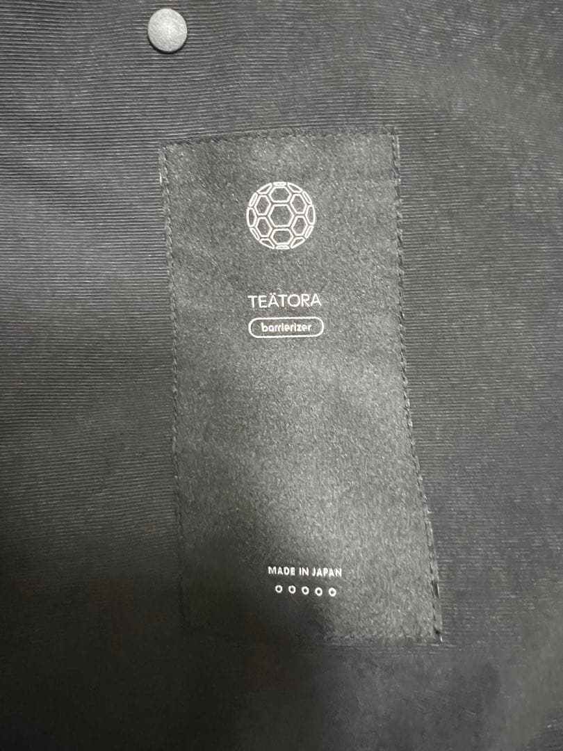 ジャケット・アウター TEATORA DATA DOME size5 BARRIERIZER