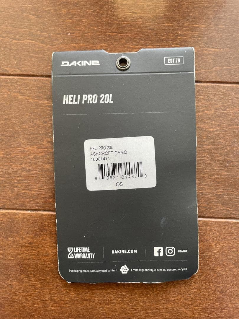 【KKEENNさま専用】DAKINE Heli Pro 20L バックパック