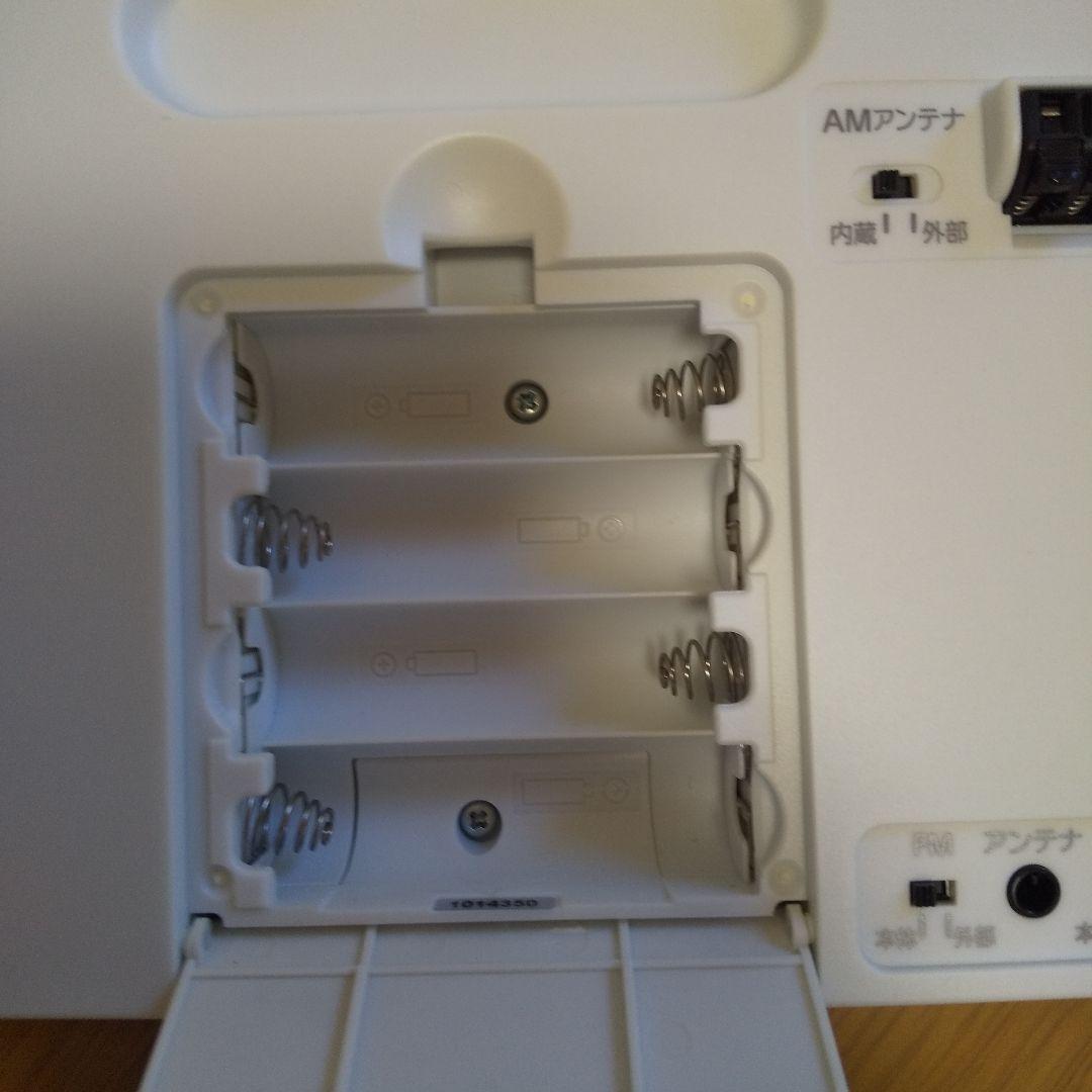 SONY AM/FMラジオ テレビ音声受信機能付き icz-260tv