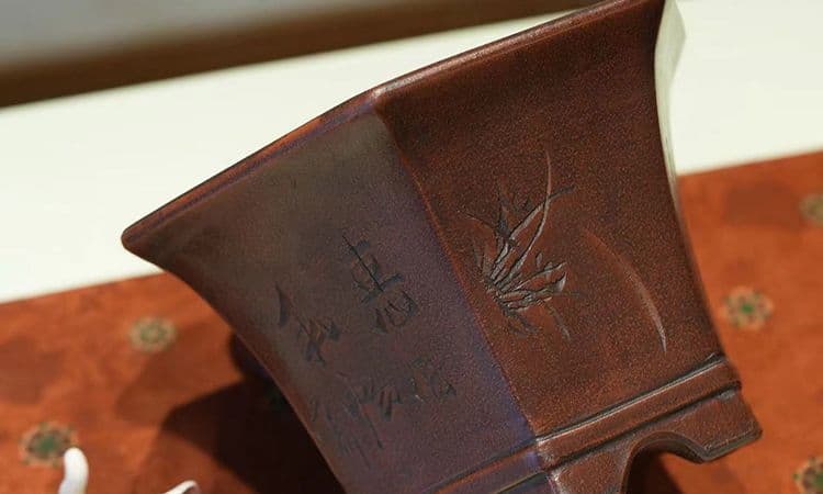 中国宜興 紫砂鉢 盆栽鉢 植木鉢 小品盆栽鉢 大品盆栽鉢