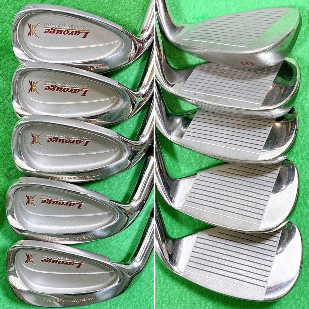 【希少品】レフティ レディース Larougeゴルフクラブ 8本 フレックスL