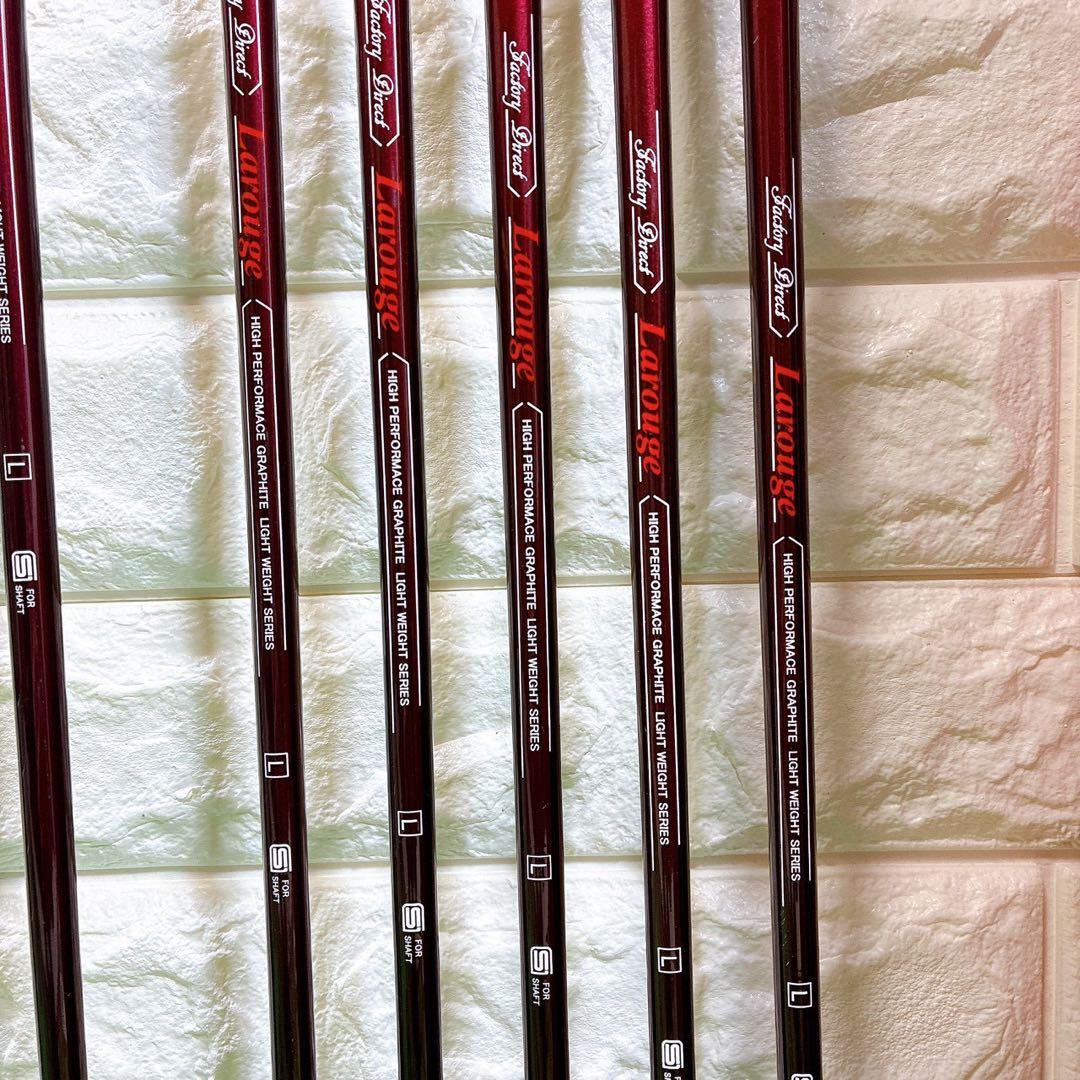 【希少品】レフティ レディース Larougeゴルフクラブ 8本 フレックスL
