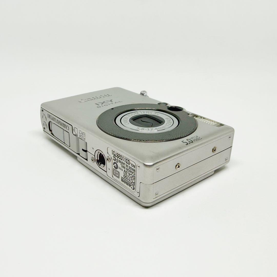 CANON IXY DIGITAL 55 シルバー キヤノン コンデジ