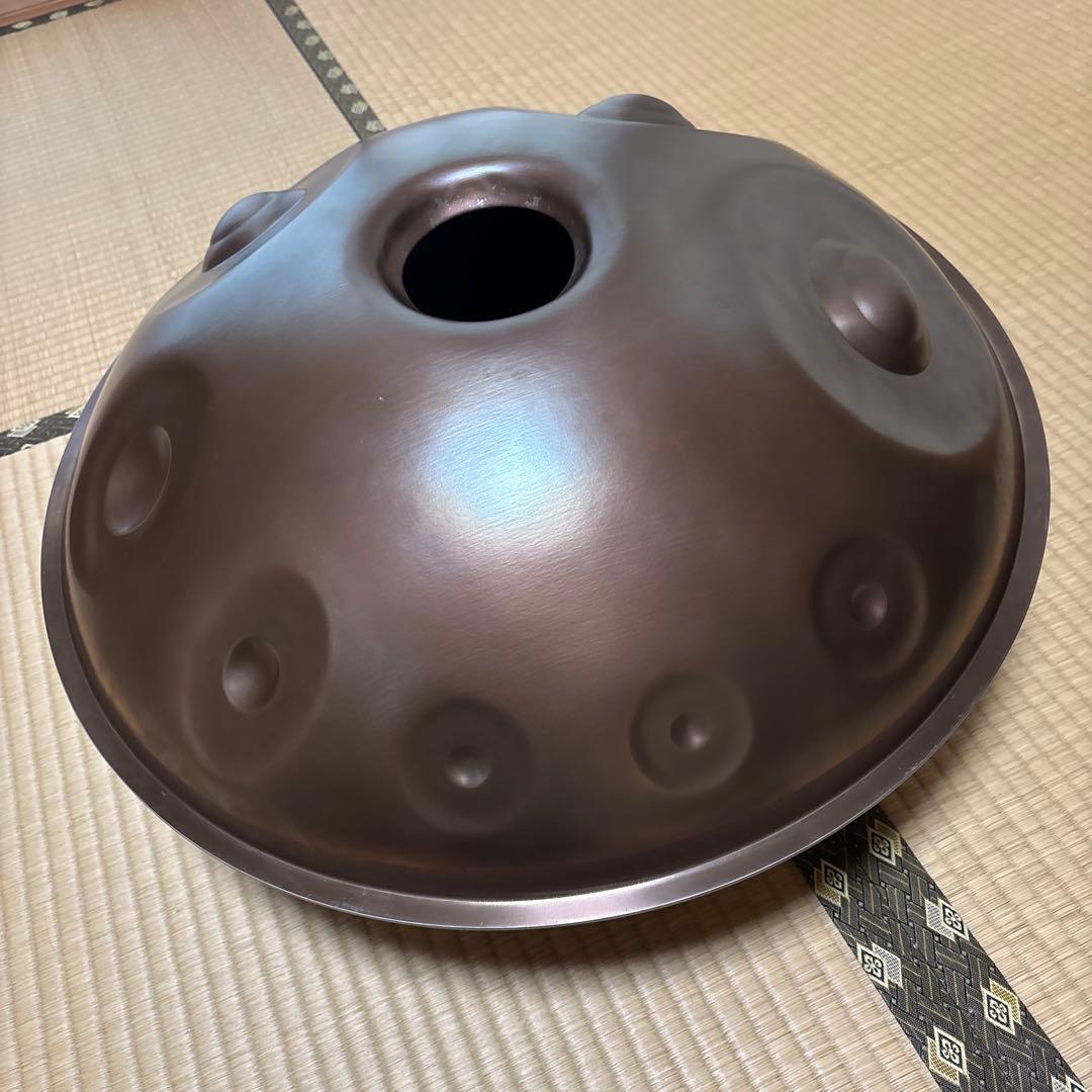 【①と②両方購入】①ハンドパン　わいた工房　F# Low Pygmy 20