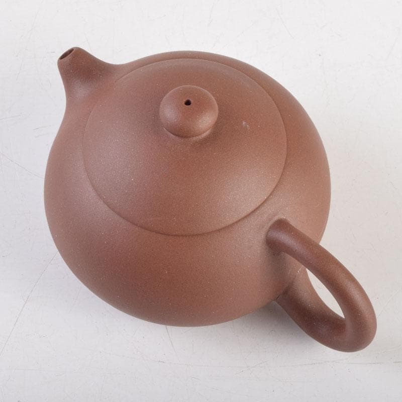 中国　宣興紫砂銘　紫砂　朱泥　急須　茶壷　C　9218