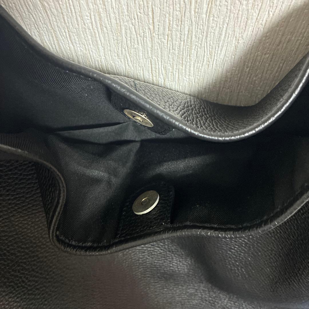 ユナイテッドアローズ　LA UNIQA 黒 ショルダーバッグ