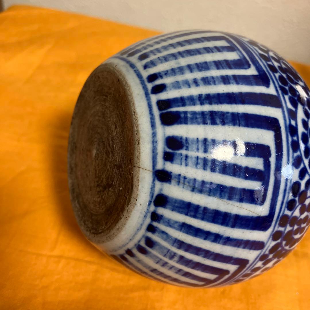 唐草瓢箪　徳利　古美術