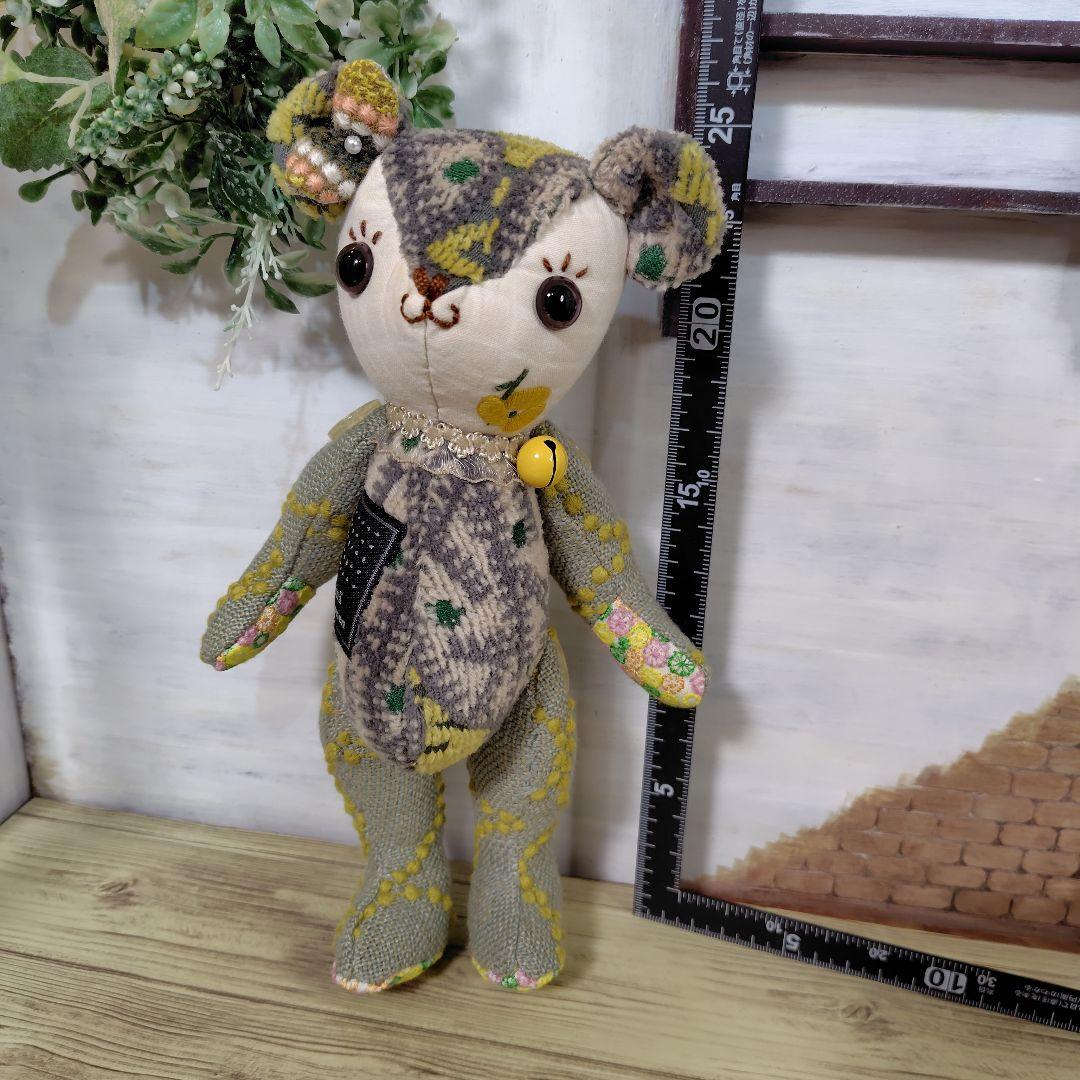 ミナペルホネン＊ハンドメイド＊ぬいぐるみ＊テディベア＊81