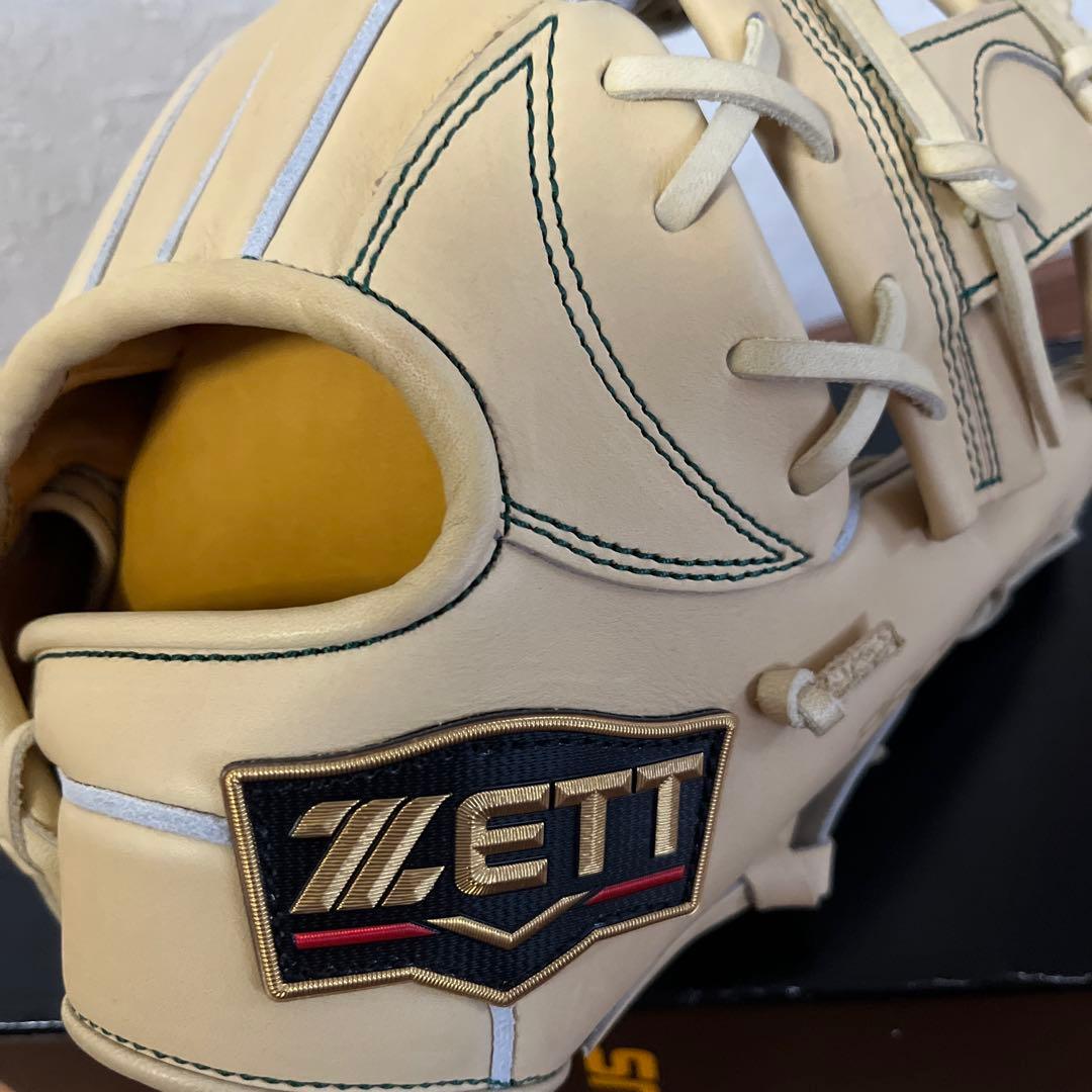 【ZETT】　限定品　プロステイタスSE最高級キップ　硬式グローブ　今宮モデル