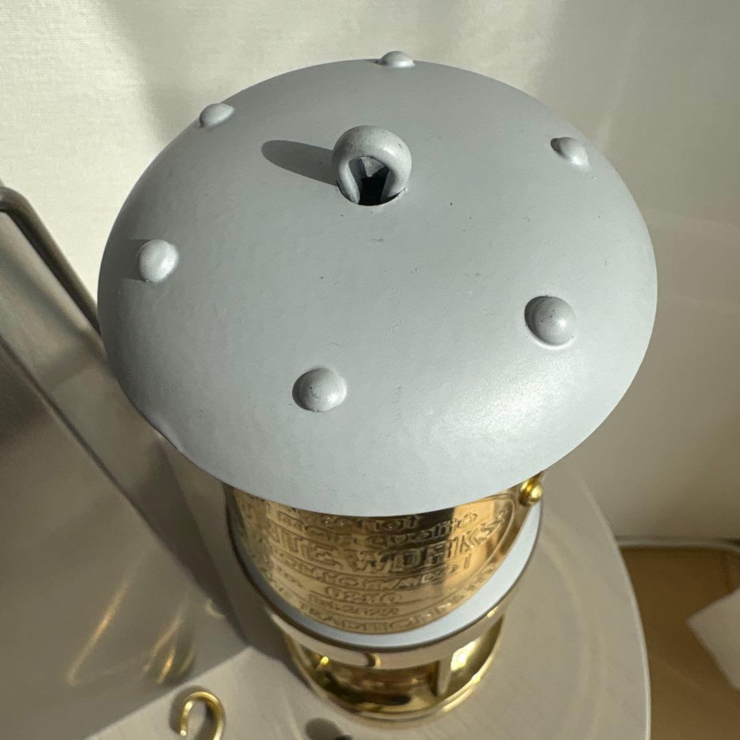 新品未使用　マイナーズランプ　マイナーズランタン シリアルナンバー入　真鍮製