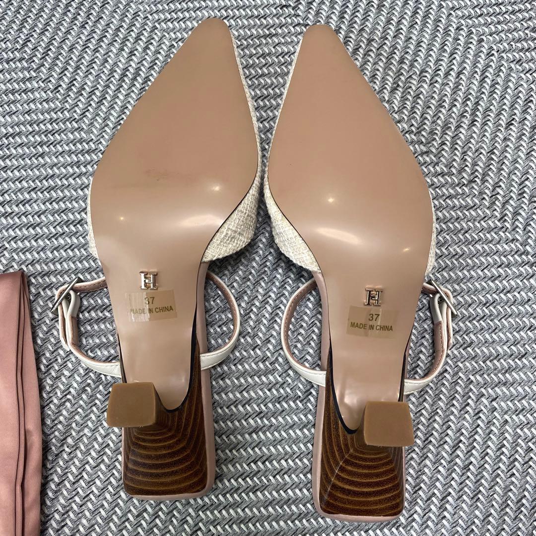 【herlipto】ビジューミュール　37 23.5 小嶋陽菜　未使用品　完売品