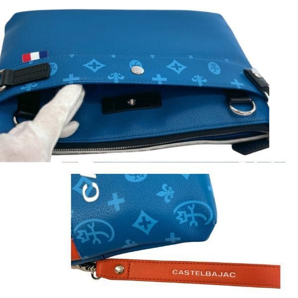 CASTELBAJAC サコッシュ クラッチバッグ サシャ Sacha ブルー