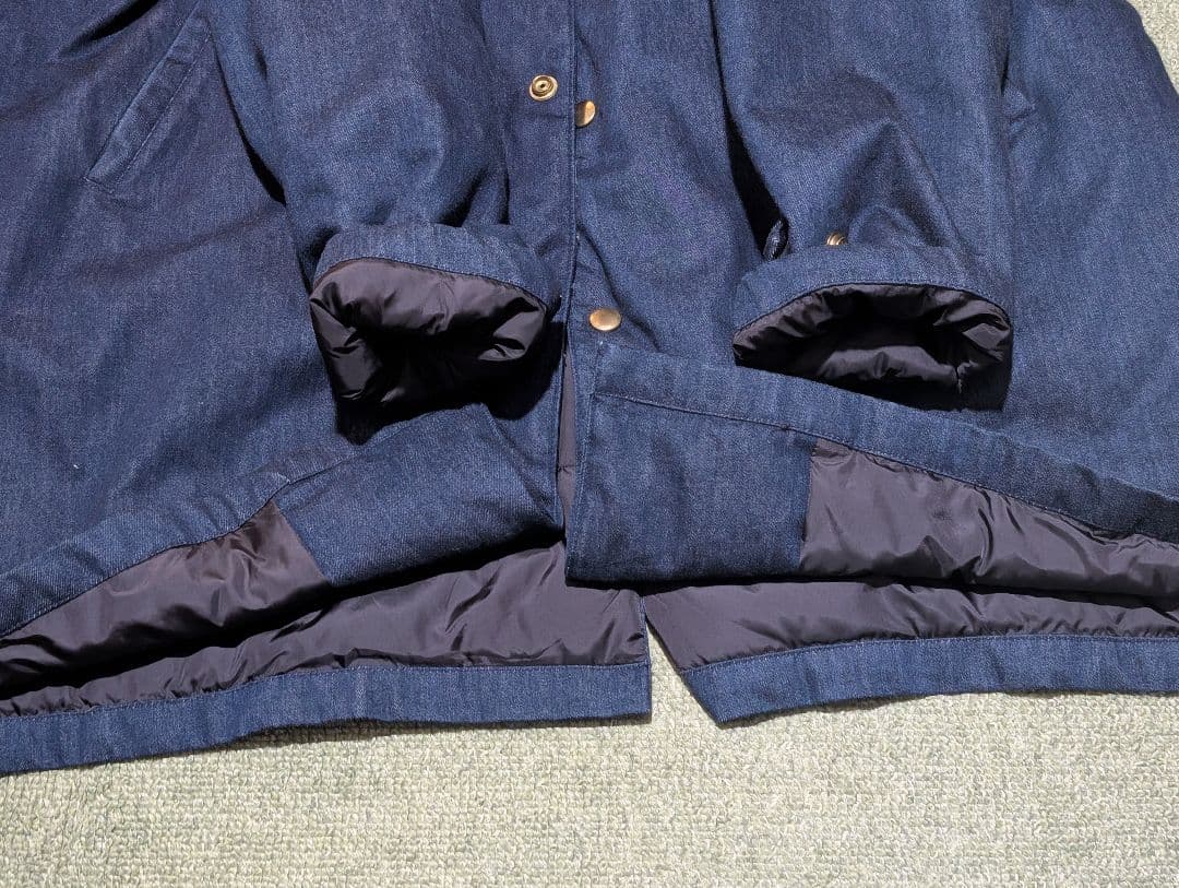 have a good day NANGAダウン　モッズコート デニム