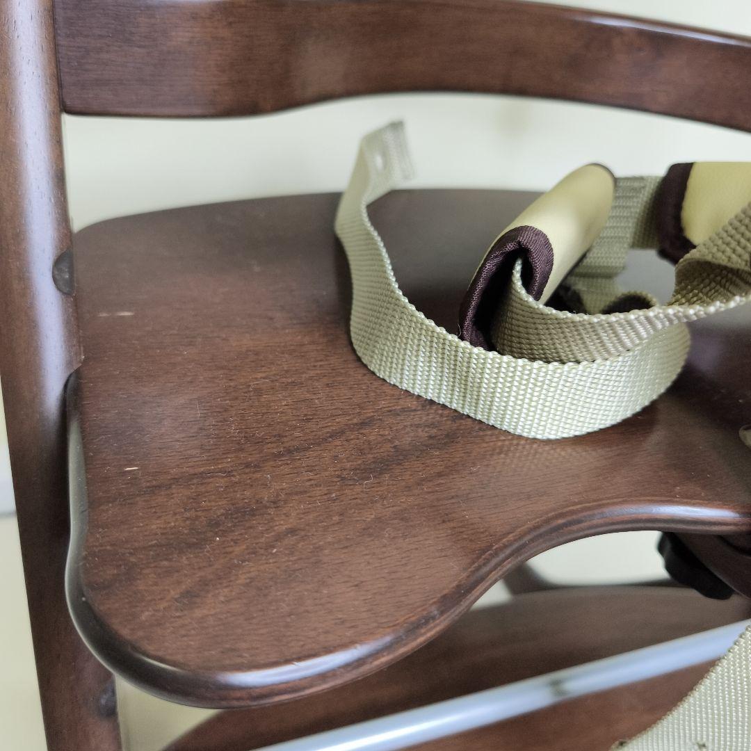 大和屋 すくすくチェアプラス ガードテーブル付 セーフティチェアベルト付