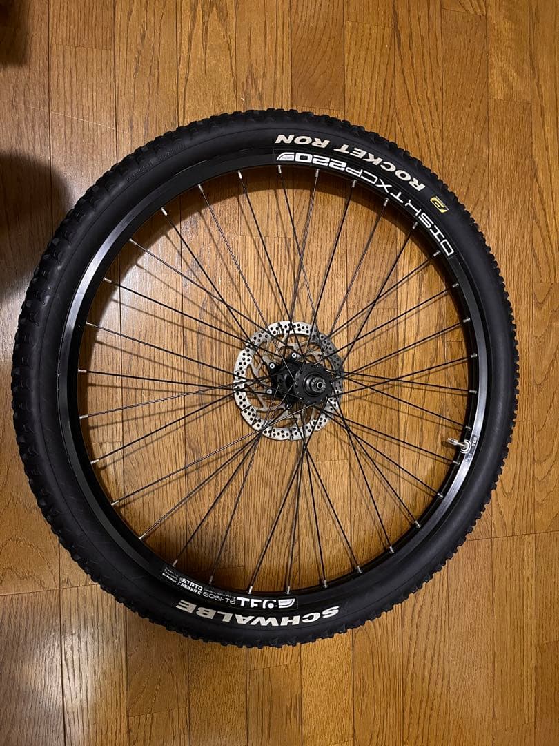 TEC DISK TXCP220 マウンテンバイクホイール 26インチ前後セット