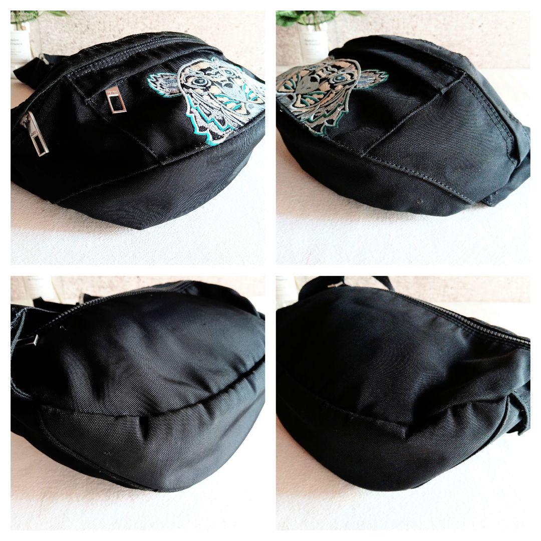 美品 ケンゾー 虎 タイガー 刺繍 ボディバッグ ポシェット レディース メンズ