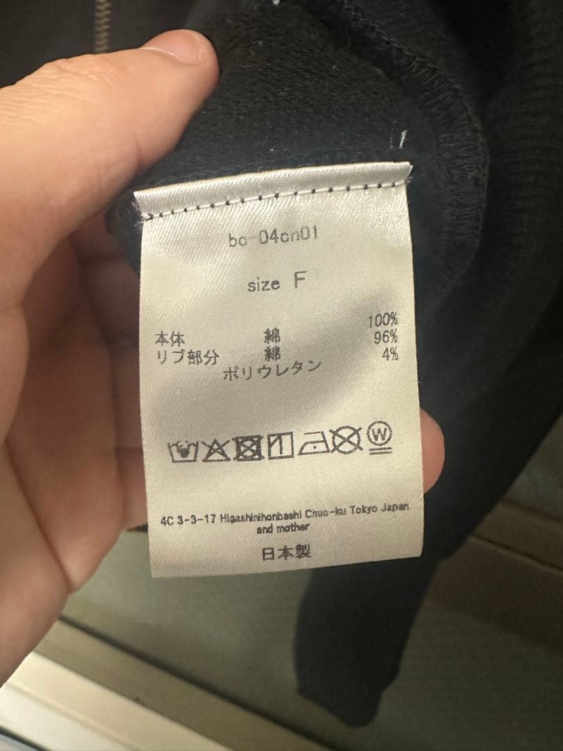 トップス barbell object zip sweat fadebo-04cn01