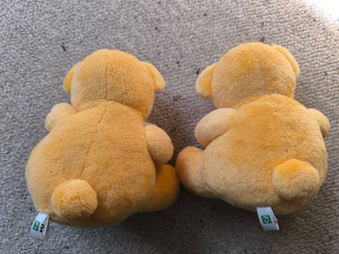 黄色のクマ ぬいぐるみ 本体