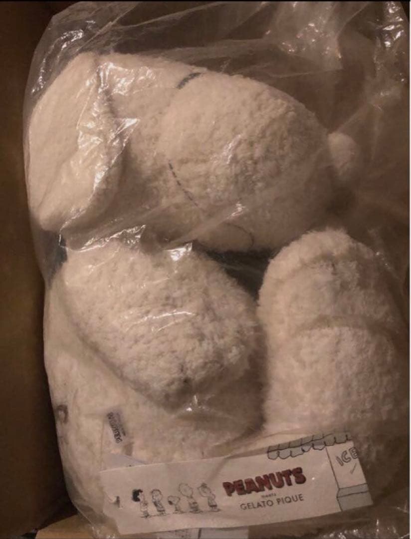 新品 gelato pique ジェラートピケ スヌーピー ぬいぐるみ