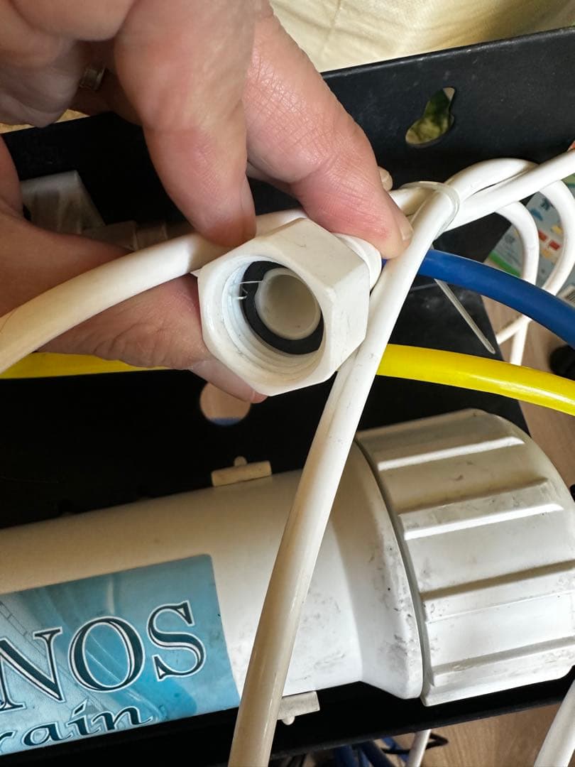 クロノスレイン（説明書あり、加圧ポンプ、交換フィルター1本付き）