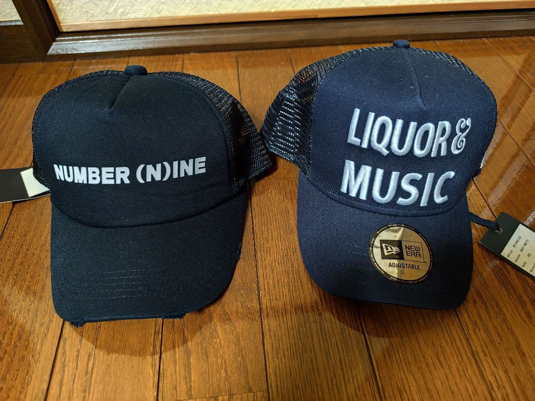 サ*ツ様 NUMBER (N)INE キャップ　ブラック ナンバーナイン 未使用