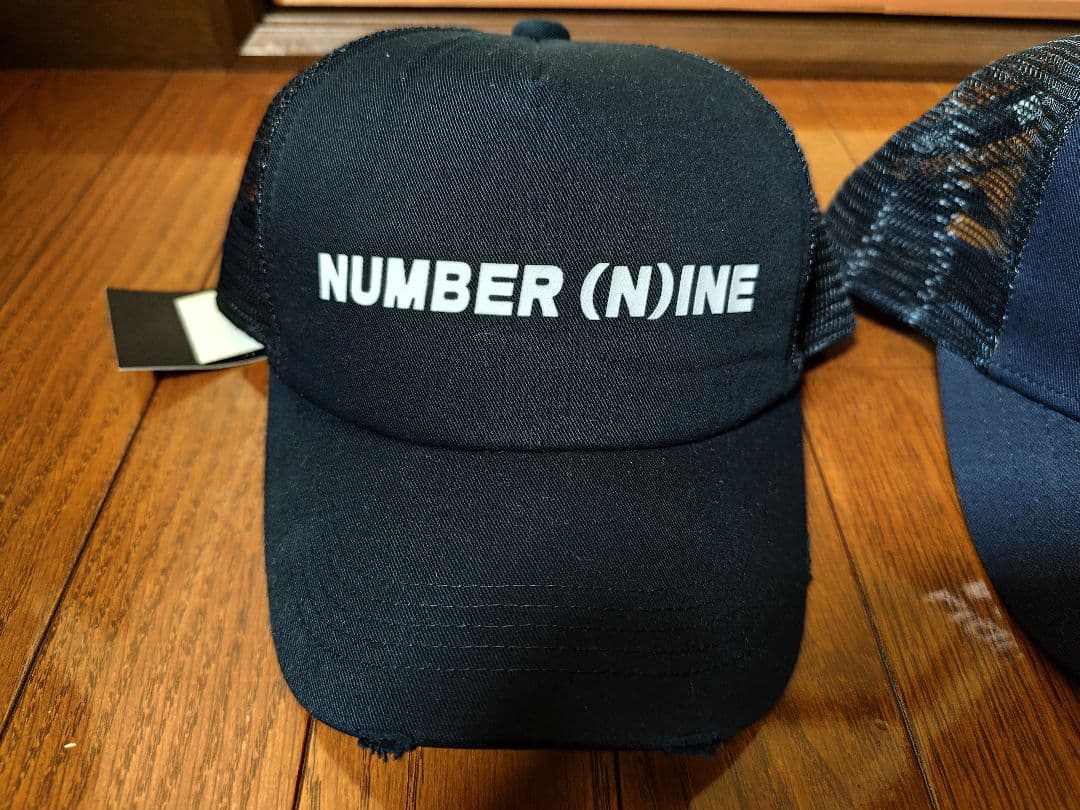 サ*ツ様 NUMBER (N)INE キャップ　ブラック ナンバーナイン 未使用