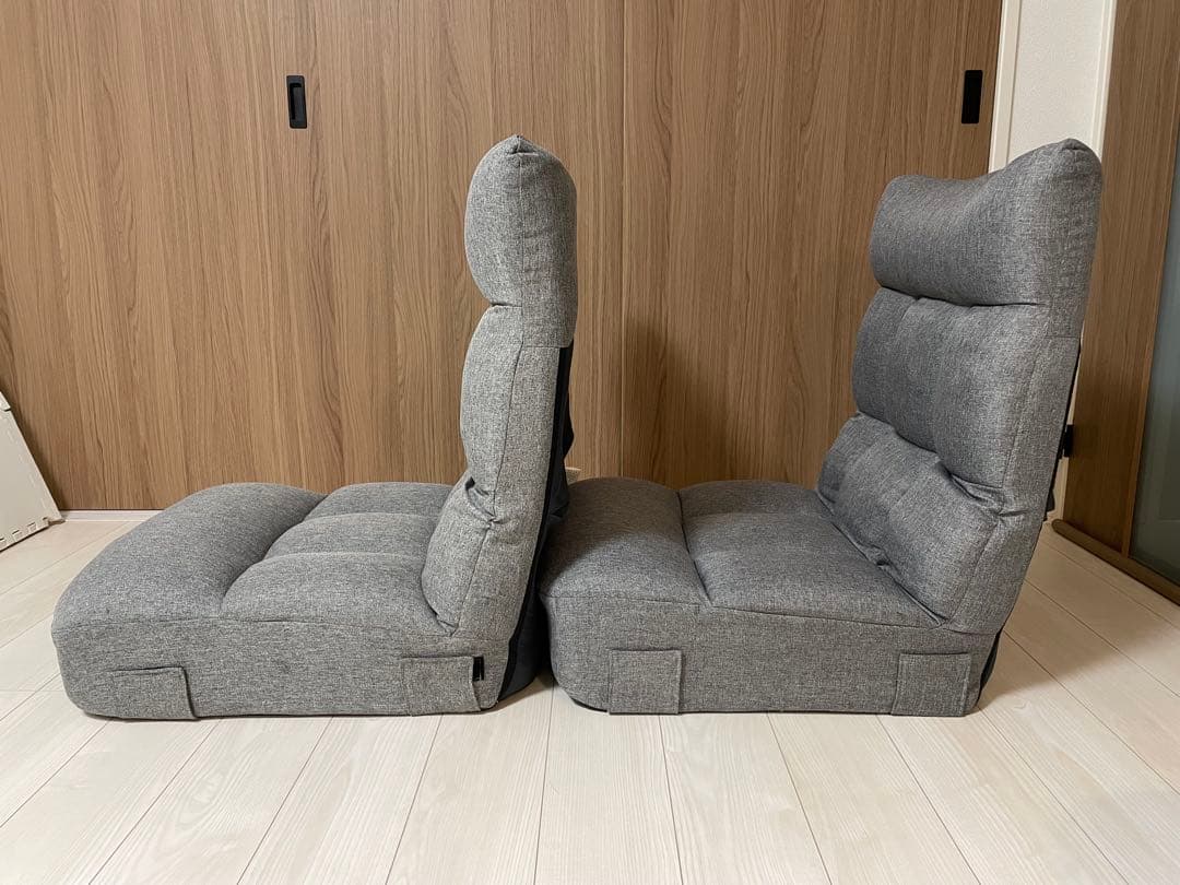 ニトリ　つながるハイバックポケットコイル座椅子【2個セット】