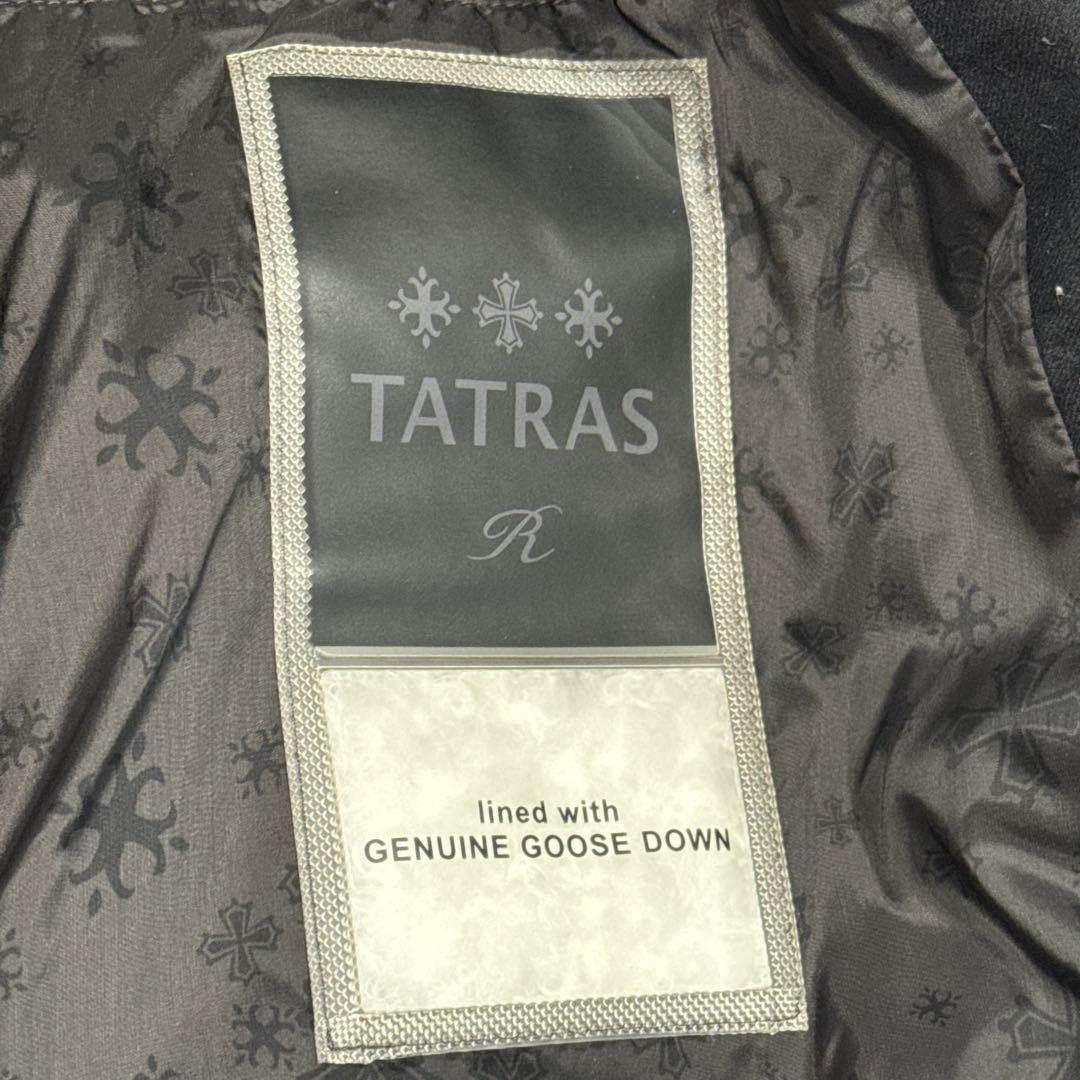 M*E様 【USED】TATRAS メンズ フード付ダウンジャケット 黒 サイズ