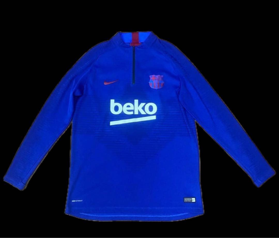 激レア上下セット ヴェイパーニット バルセロナ ドリルトップ トレーニングウェア