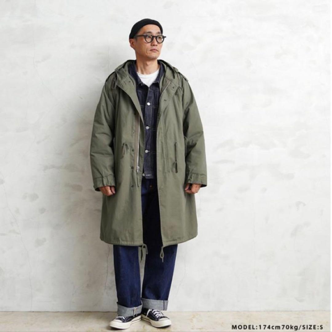 HOUSTON米軍 M-51パーカモッズコートライナー付き5409Mヒューストン