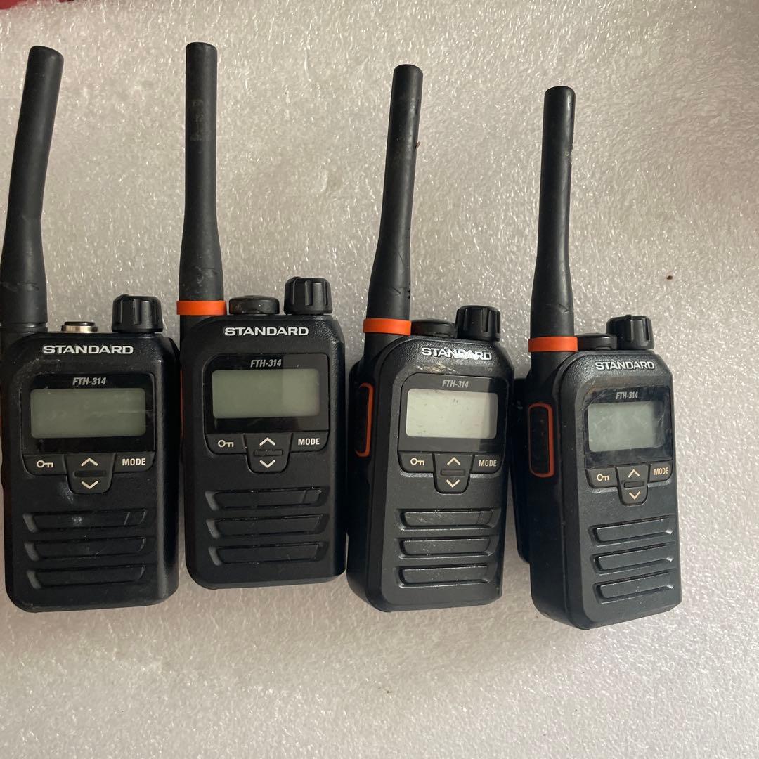 STANDARD トランシーバー FTH-314 特定小電力ト ジャンク8台