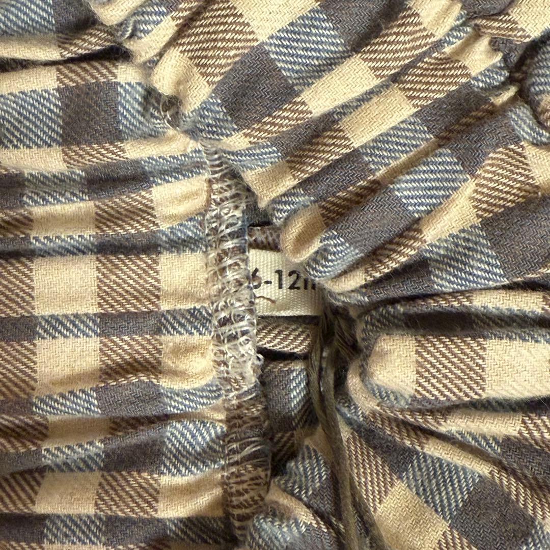 ボトムス organic zoo SHORELINE GINGHAM LODGE PANT