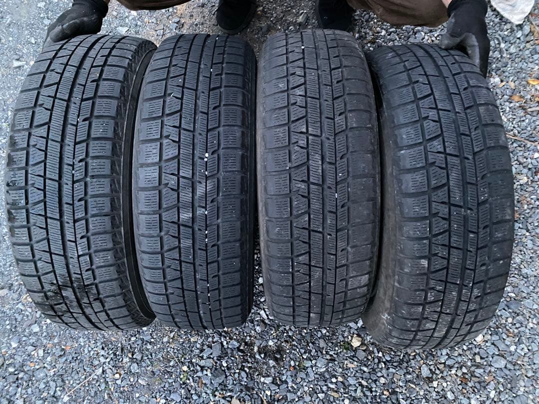 ジ*ジ様 14インチ ホイールセット スタッドレス YOKOHAMA ice G