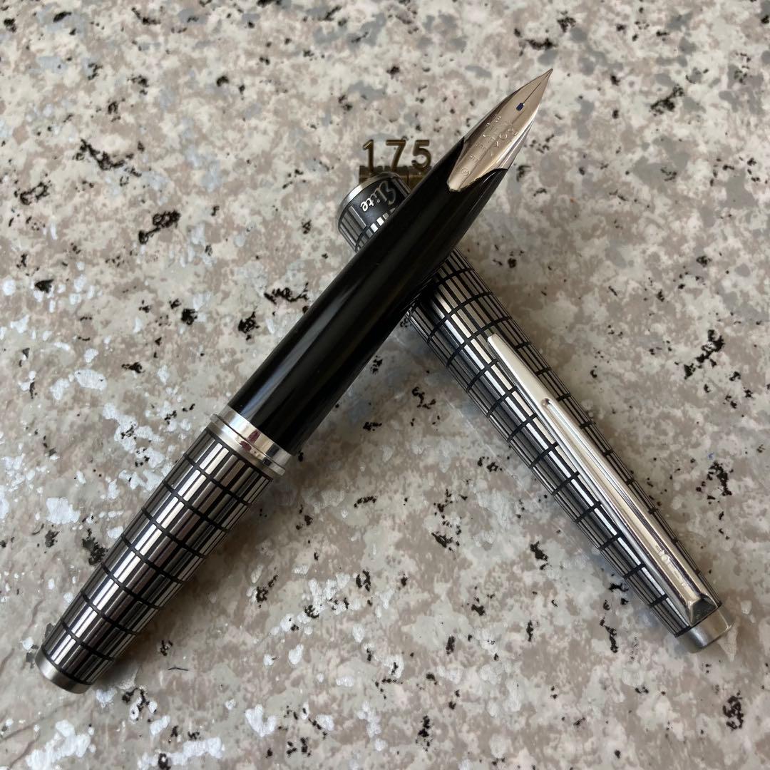 #175 オーバーホール済み 万年筆 パイロット PILOT Elite 18k