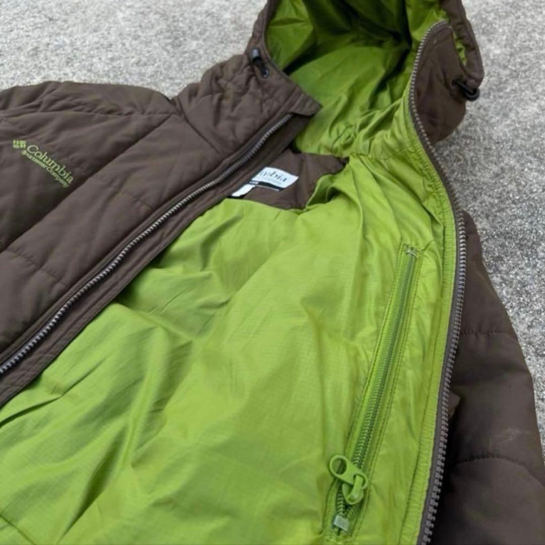 ジャケット・アウター 90s Columbia hooded puffer jacket brown
