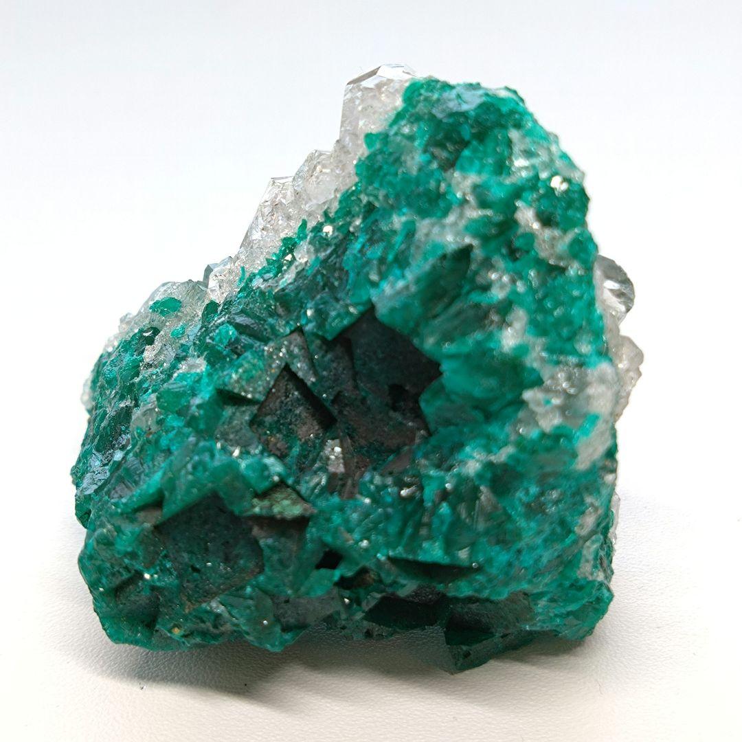 クォーツ　ダイオプテーズ　コンゴ産　鉱物　標本　原石