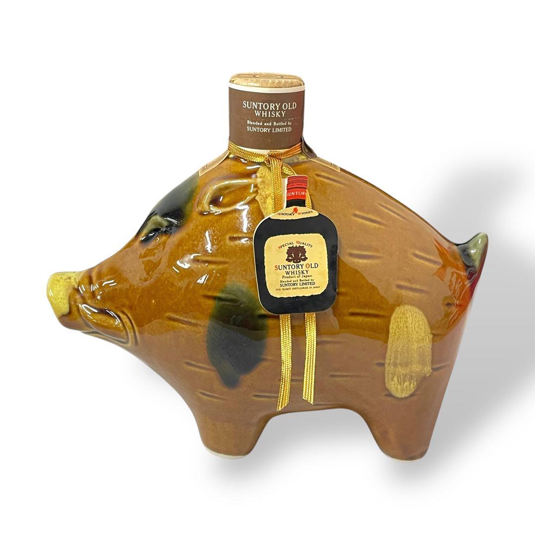 【未開栓】SUNTORY OLD WHISKY 1983 亥 /干支ボトル/陶器