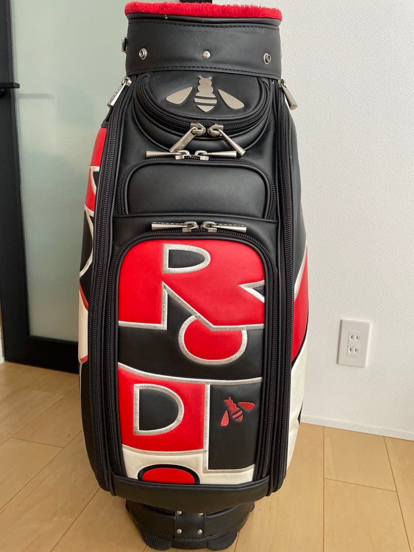 RODDIO キャディバッグ 黒 赤　限定